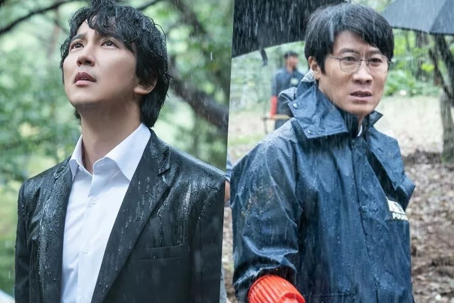 Kim Nam Gil et Jin Sun Kyu cherchent désespérément des indices sous la pluie sur 