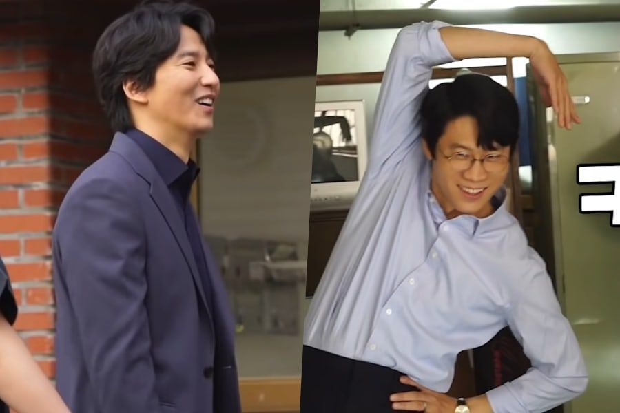 Kim Nam Gil n'arrête pas de rire de la nature enjouée de Jin Sun Kyu pendant le tournage de 