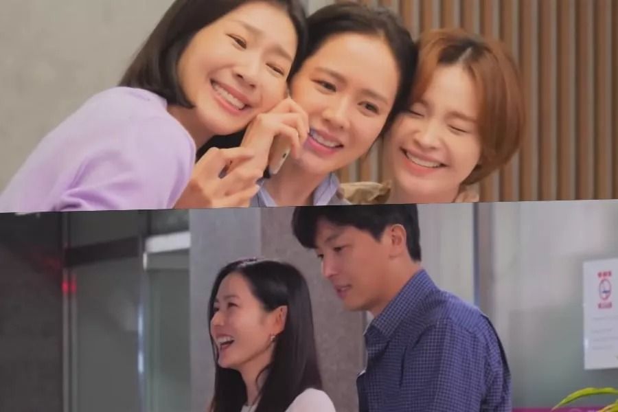 Son Ye Jin, Jeon Mi Do, Kim Ji Hyun, Yeon Woo Jin et bien d'autres s'amusent pendant le tournage de 