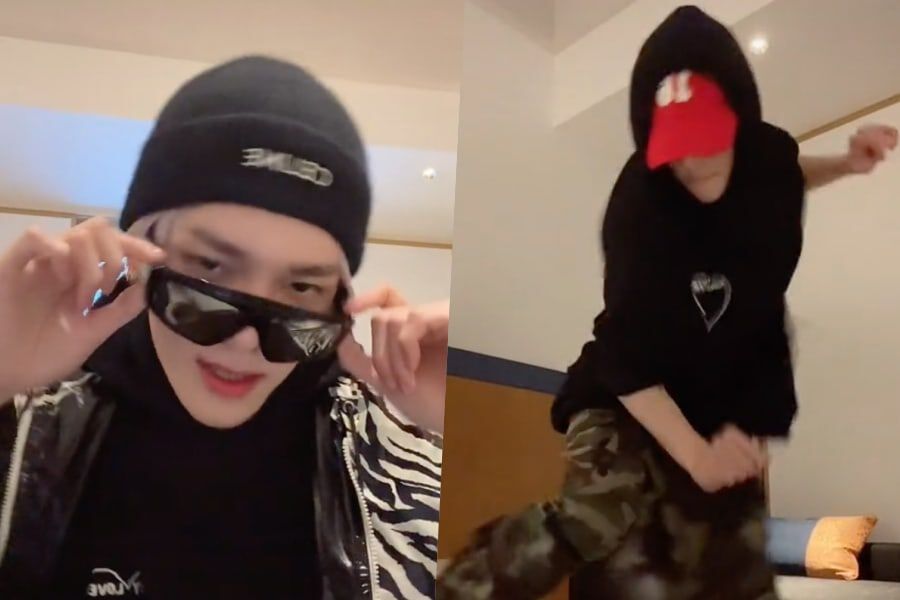 Taeyong de NCT ouvre un compte TikTok en quarantaine + danse sur des chansons (G) I-DLE et PSY