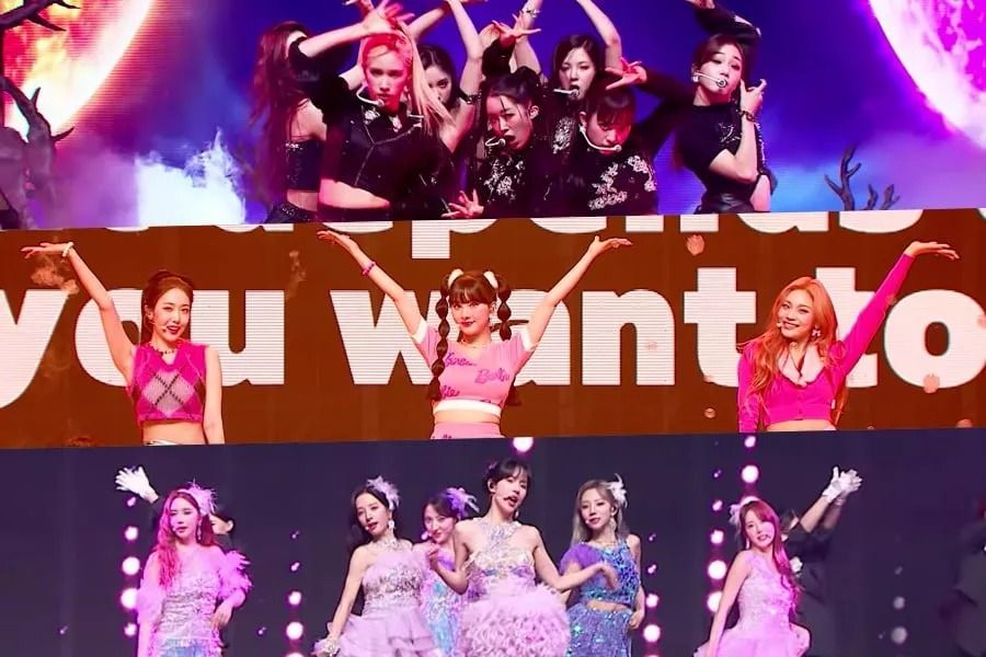 Kep1er, VIVIZ et WJSN interprètent des chansons choisies par leurs fans sur 