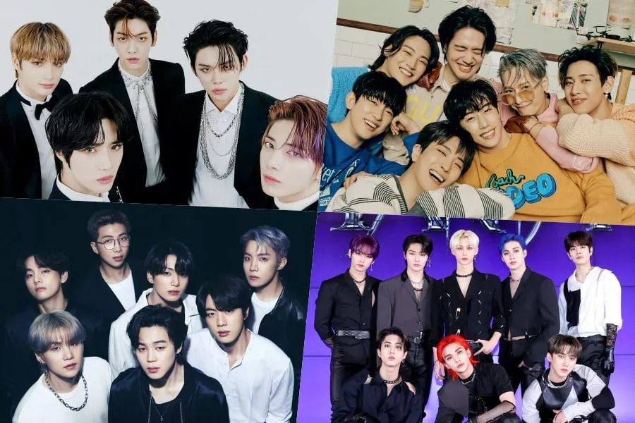 TXT, BTS, GOT7, Stray Kids et BLACKPINK occupent les premières places du palmarès des albums mondiaux de Billboard, etc.