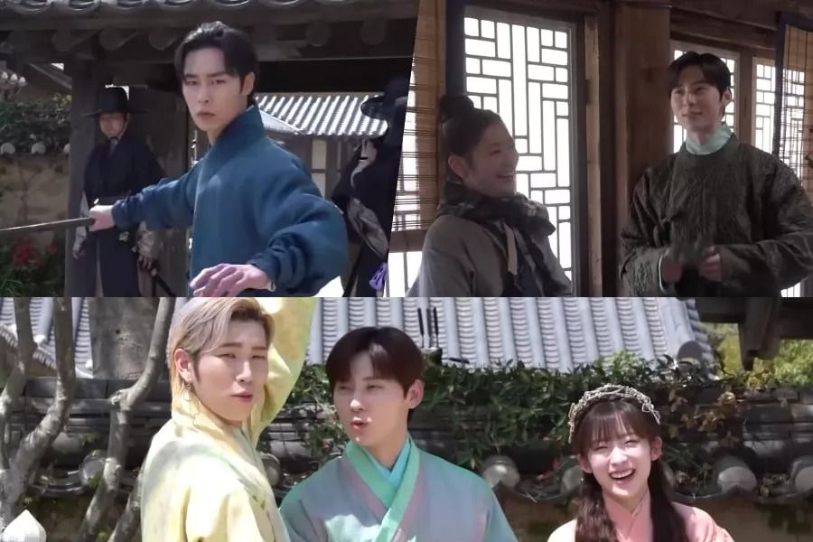 Lee Jae Wook, Jung So Min, Hwang Minhyun et bien d'autres filment assidûment les scènes d'action 