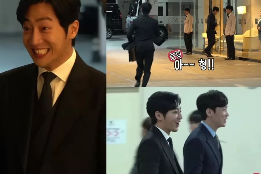 Park Byung Eun s'enfuit gracieusement quand Lee Sang Yeob appelle son nom sur le tournage de 