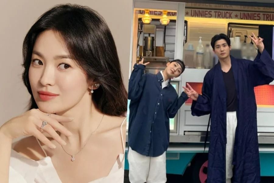 Song Hye Kyo montre son amour pour Park Hyung Sik et Jeon So Nee sur le tournage de leur nouveau drame