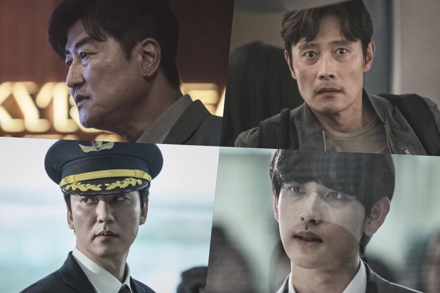 Song Kang Ho, Lee Byung Hun et bien d'autres ont des réactions différentes face à la catastrophe aérienne imminente dans la bande-annonce de 