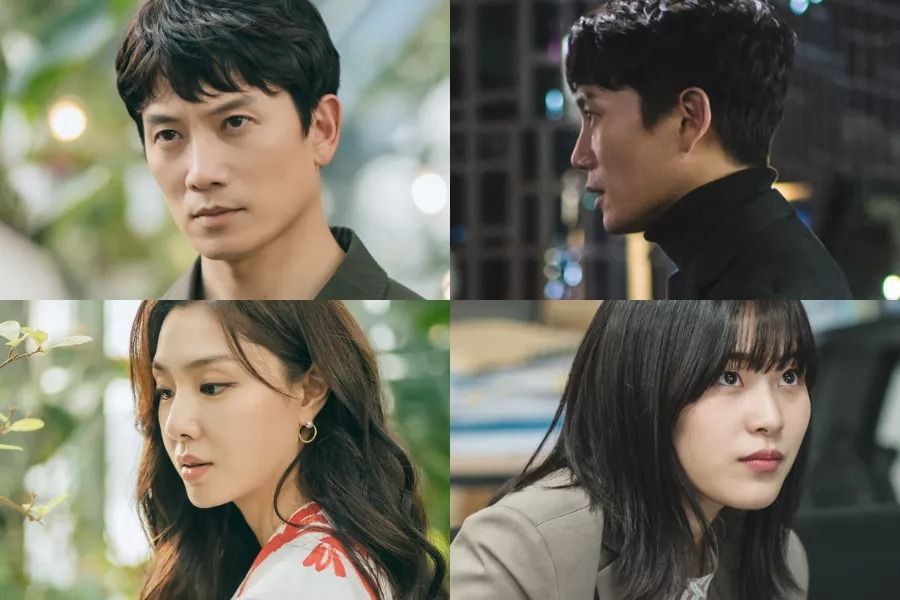 Ji Sung, Seo Ji Hye et Lee Soo Kyung suscitent la curiosité avec leurs vagues relations dans le nouveau drame 