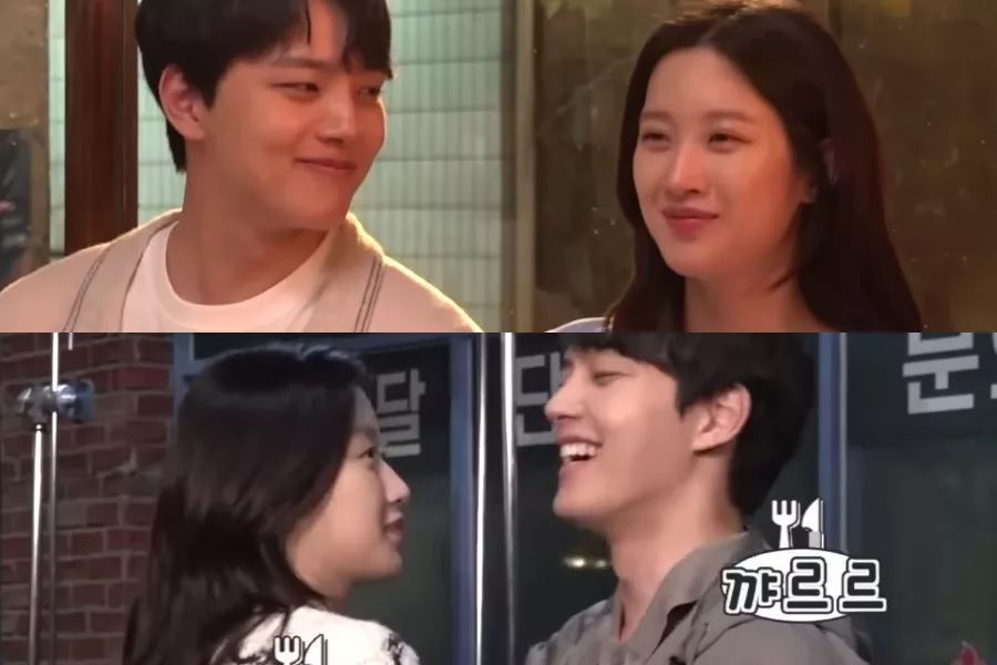 Yeo Jin Goo ne peut pas retenir son rire quand il est avec Moon Ga Young sur le tournage de 