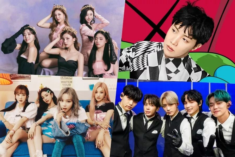 ITZY, J-Hope, BTS, aespa, TXT, Nayeon de TWICE, SEVENTEEN, Stray Kids et BLACKPINK occupent les premières places de la liste des albums mondiaux de Billboard