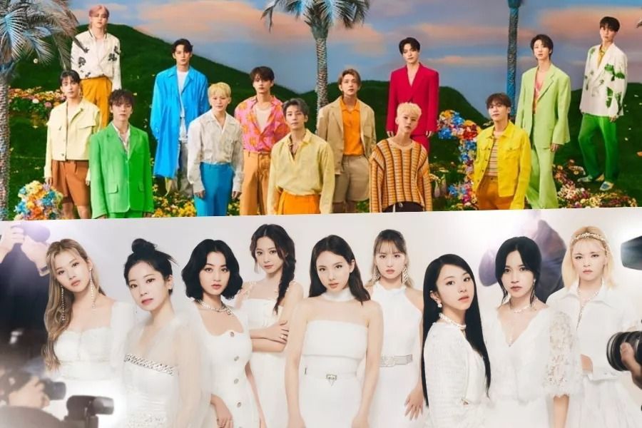 SEVENTEEN et TWICE occupent les premières places de la liste des albums quotidiens d'Oricon