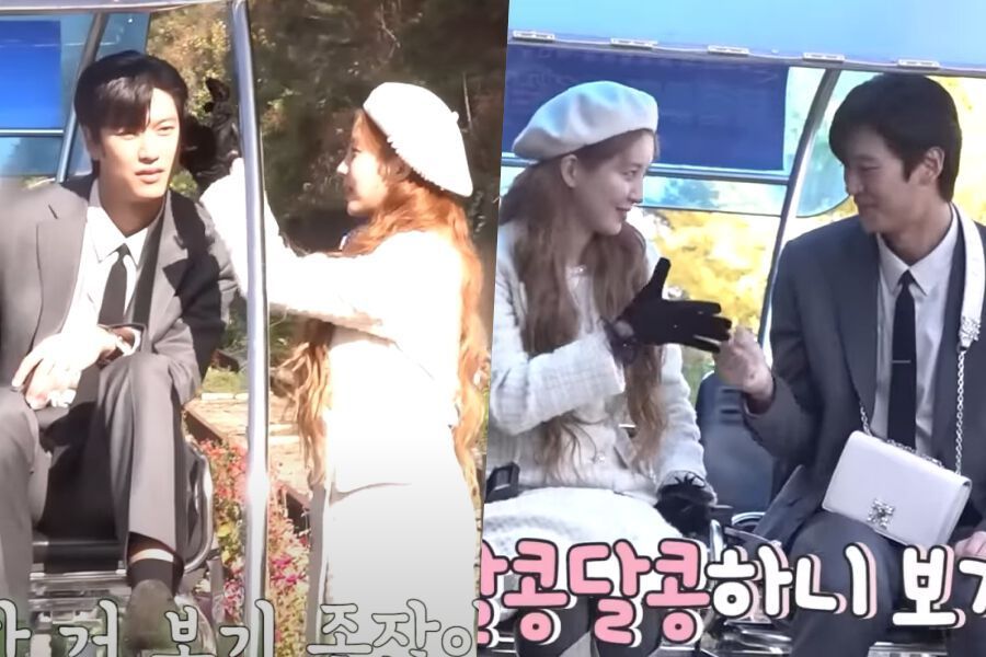 Na In Woo et Seohyun passent du temps à rire et à faire des bêtises dans les coulisses de 