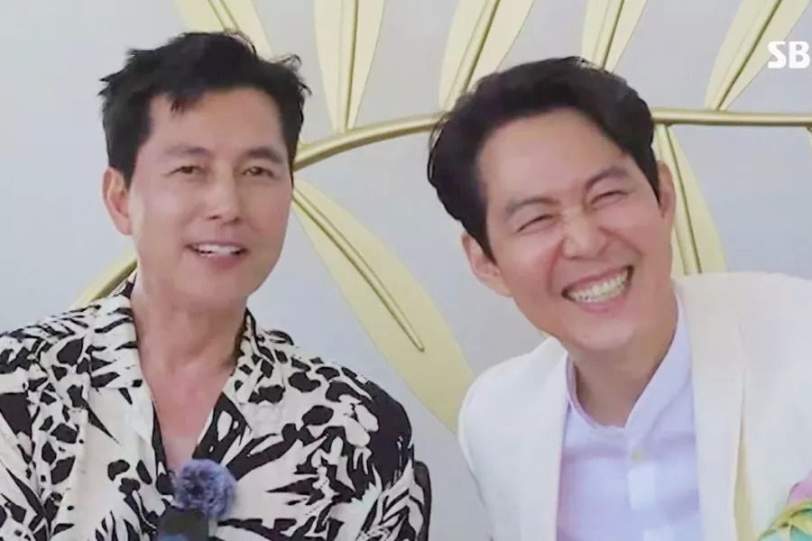 Les meilleurs amis Lee Jung Jae et Jung Woo Sung plaisantent sur leur statut de 