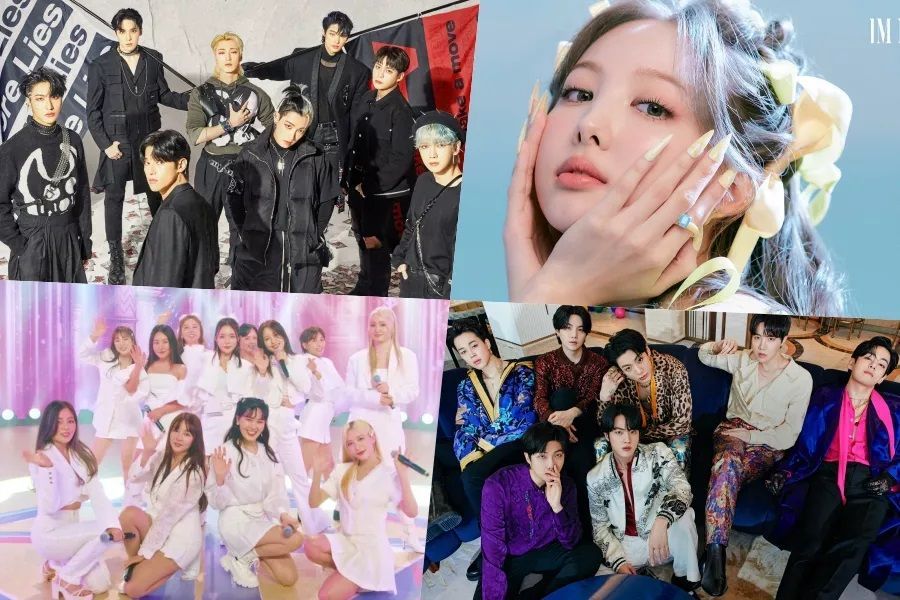 ATEEZ, Nayeon de TWICE et BTS Top Circle (Gaon) Graphiques hebdomadaires + WSG Wannabe remporte une double couronne