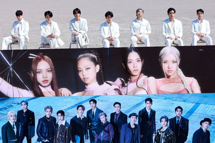 BTS, BLACKPINK et SEVENTEEN gagnent aux 