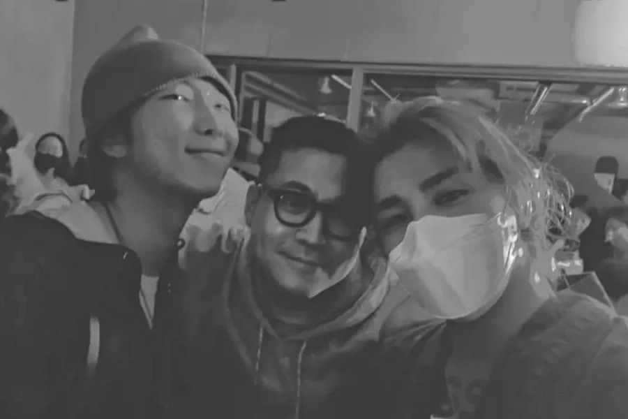 RM de BTS et Taeyang de BIGBANG traînent ensemble à la soirée de sortie du livre