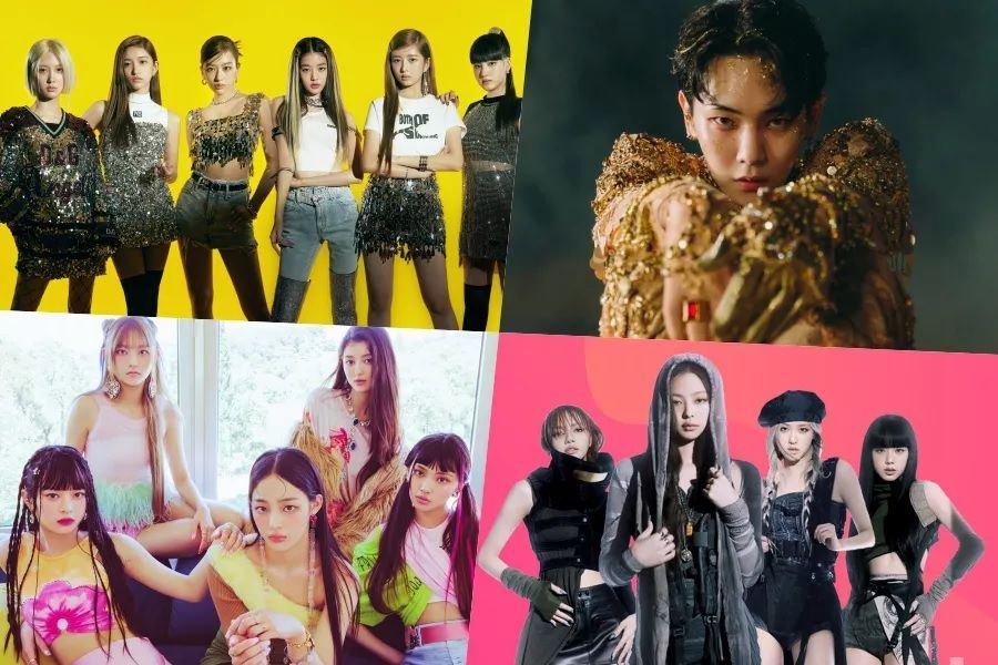 IVE, SHINee's Key, NewJeans et BLACKPINK gagnent des couronnes doubles sur les graphiques mensuels et hebdomadaires de Circle (Gaon)