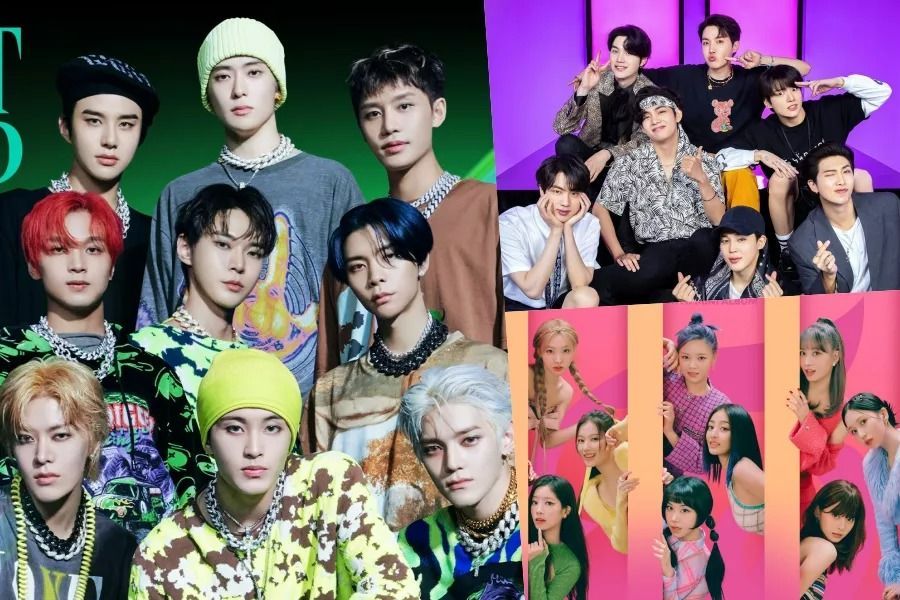 NCT 127, BTS, TWICE, ENHYPEN, SEVENTEEN, NewJeans et BLACKPINK occupent les premières places du palmarès des albums mondiaux de Billboard