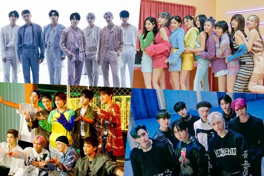 BTS, TWICE, NCT 127, ENHYPEN, SEVENTEEN, NewJeans, BLACKPINK et Stray Kids occupent les premières places du palmarès des albums mondiaux de Billboard