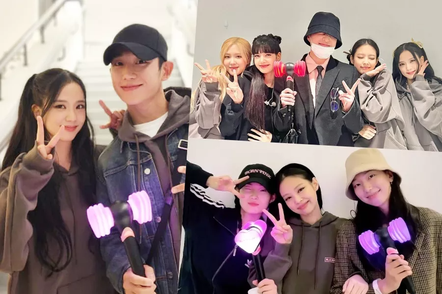 Jung Hae In, Kang Seung Yoon de WINNER, Kim Hye Yoon et bien d'autres montrent leur amour lors du deuxième jour de concert de BLACKPINK