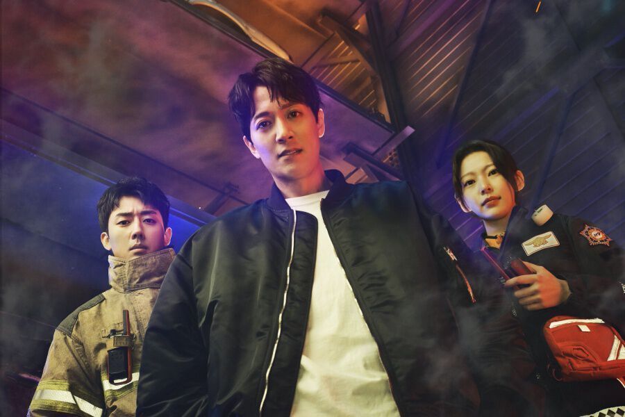 Kim Rae Won, Son Ho Jun et Gong Seung Yeon protègent la ville sur l'affiche de 