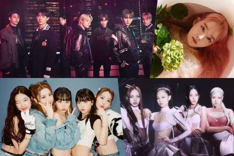 TEMPEST, Younha, LE SSERAFIM, BLACKPINK, et plus Top Circle Weekly Charts