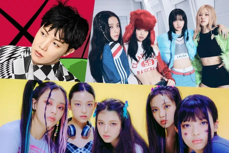 J-Hope, BLACKPINK et NewJeans de BTS font partie de la liste des 