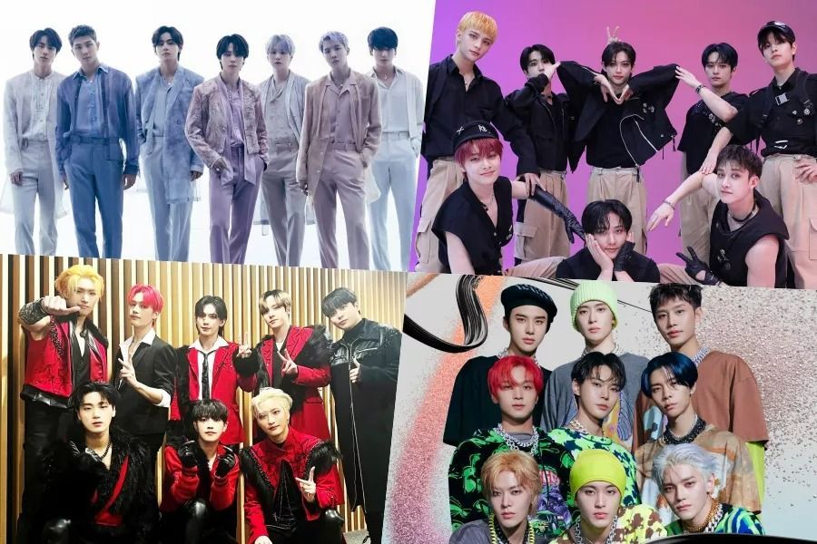 BTS, Stray Kids, ATEEZ, NCT 127, NewJeans, ENHYPEN et ITZY en tête du classement mondial des albums du Billboard