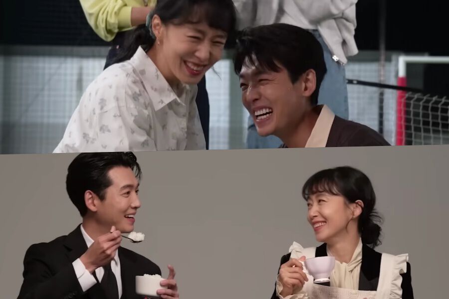 Jeon Do Yeon et Jung Kyung Ho n'arrêtent pas de rire de leur esprit de compétition sur le tournage de 