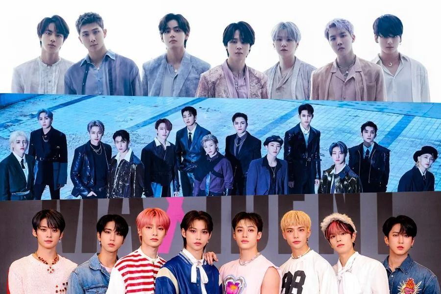 BTS, SEVENTEEN et Stray Kids dans le Top 10 de la liste mondiale des artistes de l'IFPI pour 2022