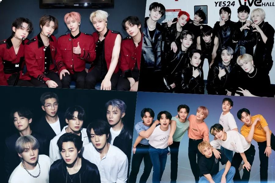 TXT, BTS, Stray Kids, THE BOYZ, ATEEZ, NewJeans, TWICE et NCT 127 revendiquent les premières places sur la liste des albums mondiaux de Billboard