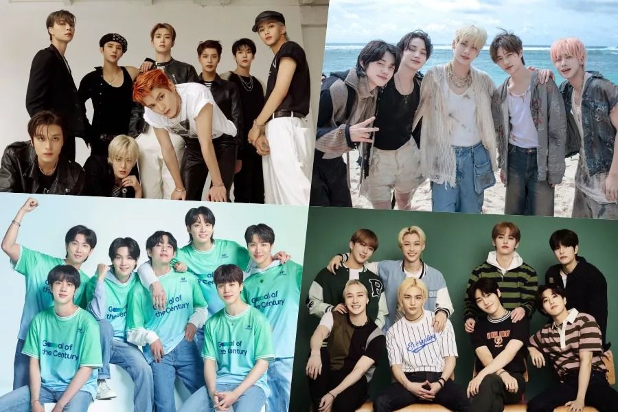 NCT 127, TXT, BTS, Stray Kids, NewJeans, TWICE et LE SSERAFIM se classent au premier rang du classement mondial des albums de Billboard