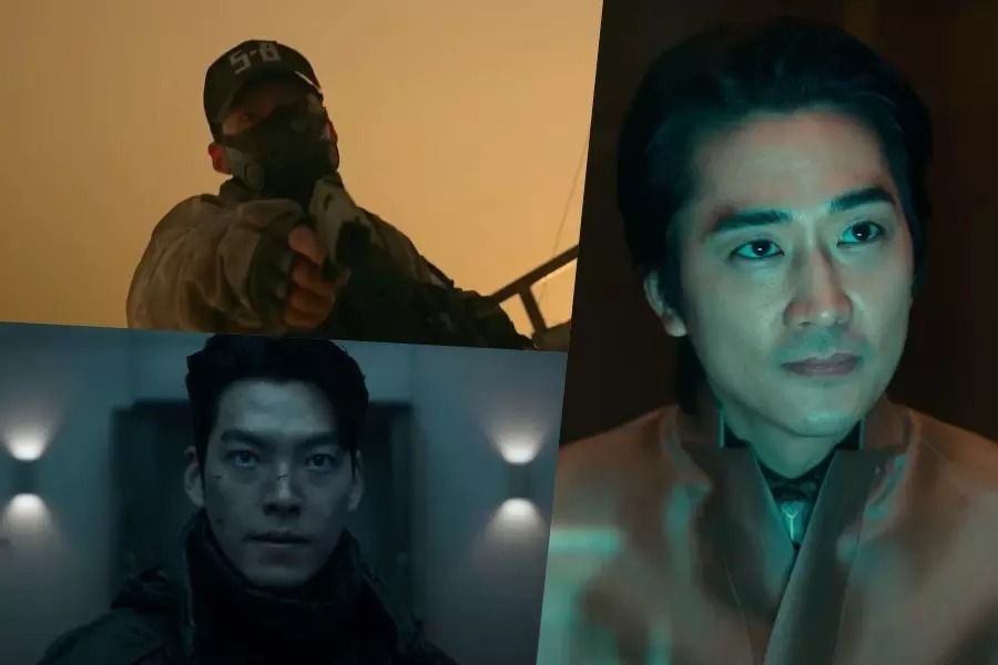 Kim Woo Bin cherche à mettre fin au monde corrompu de Song Seung Heon dans un teaser bourré d'action pour 