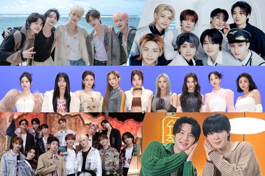 Les artistes K-Pop occupent 6 places sur 10 sur la liste des albums américains au premier semestre 2023