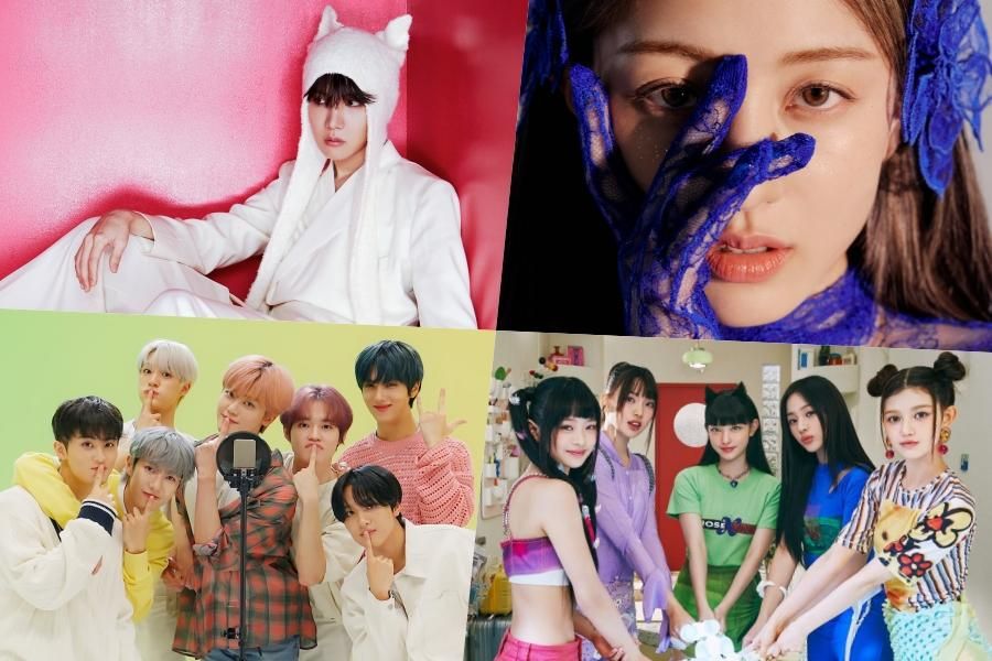 J-Hope de BTS, Jihyo de TWICE, NCT DREAM, NewJeans, Stray Kids, ENHYPEN, STAYC et bien d'autres balayent le classement des albums mondiaux du Billboard