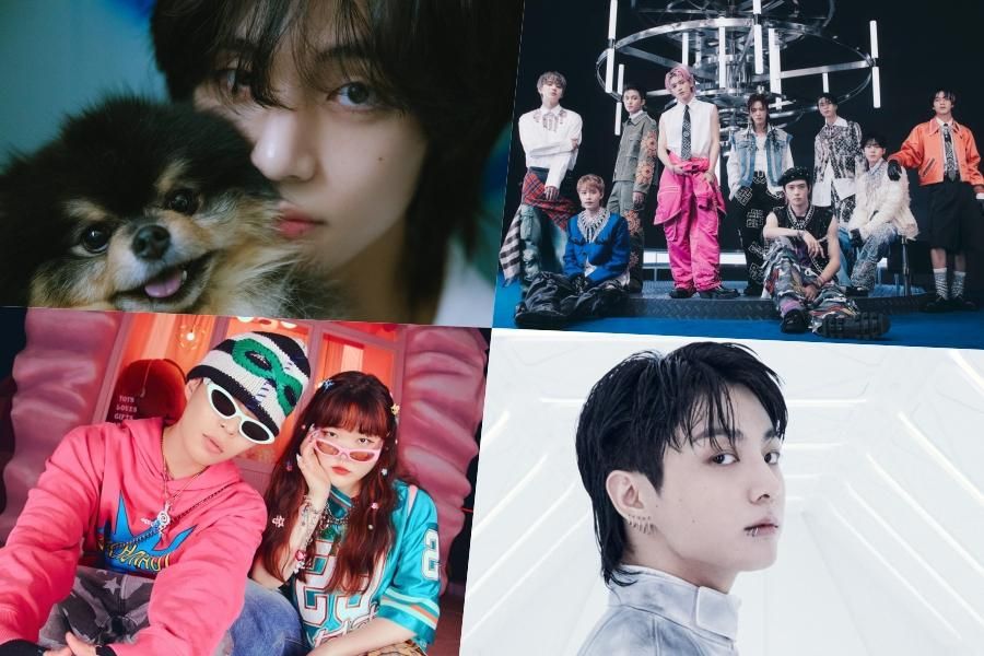 V, NCT 127 et AKMU de BTS remportent des doubles couronnes sur les graphiques circulaires ; Jungkook en tête des classements mondiaux