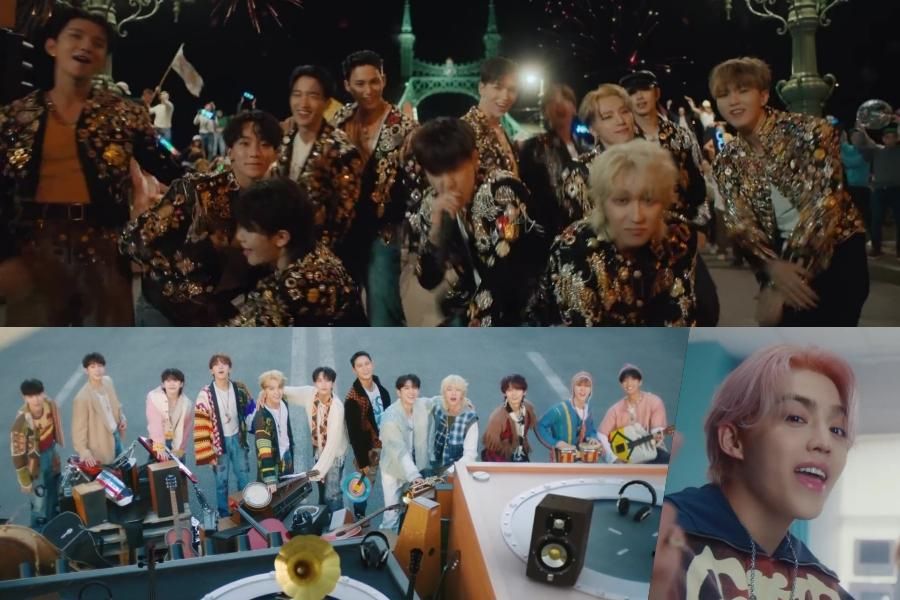 SEVENTEEN émeut les masses avec leur musique dans le MV de retour dynamique de « God of Music »