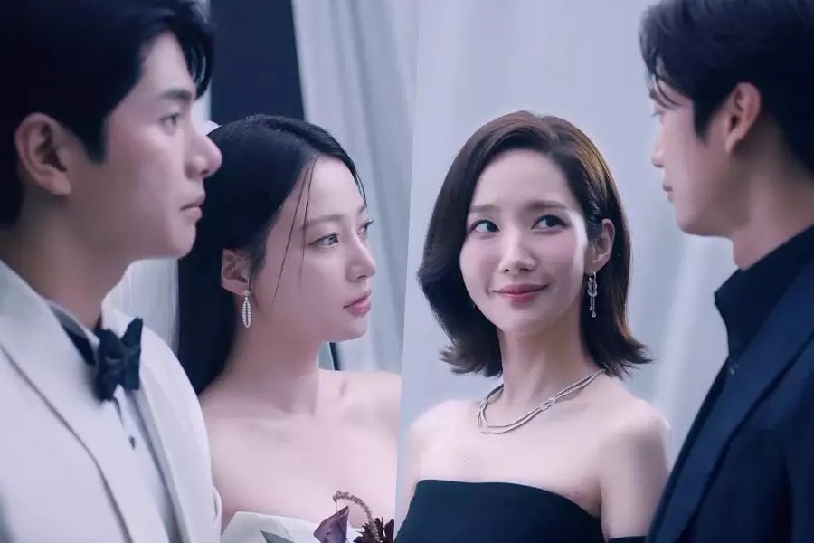 Park Min Young tourne le dos à son ex-mari dans l'allée des mariages dans le teaser de 