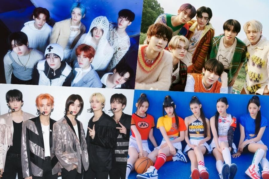 Stray Kids, ENHYPEN, TXT, NewJeans, SEVENTEEN, aespa, NCT 127 et bien d'autres occupent les premières places du classement mondial des albums de Billboard.