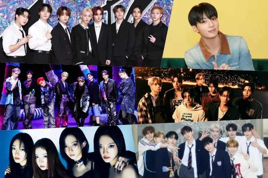 Stray Kids, Jungkook, ATEEZ, ENHYPEN, aespa et ZEROBASEONE obtiennent les certifications Circle Million ; Red Velvet et bien d’autres deviennent platine