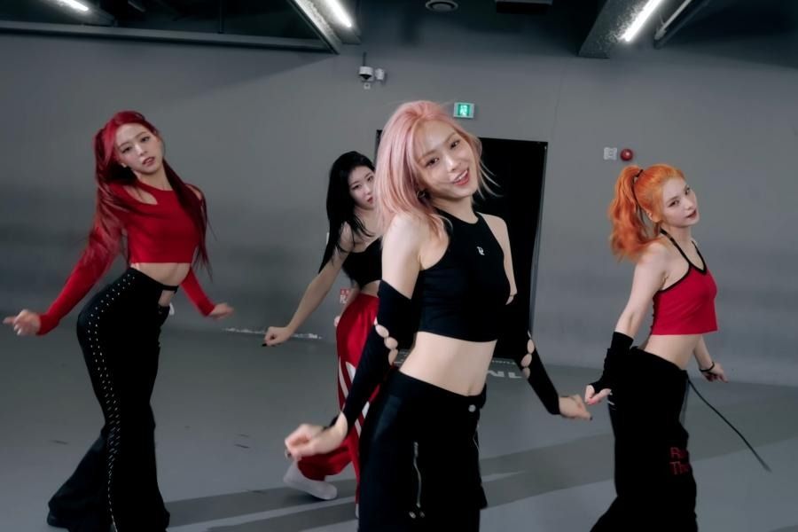 ITZY impressionne par ses mouvements impeccables dans les vidéos de pratique de danse pour « Mr. Vampire