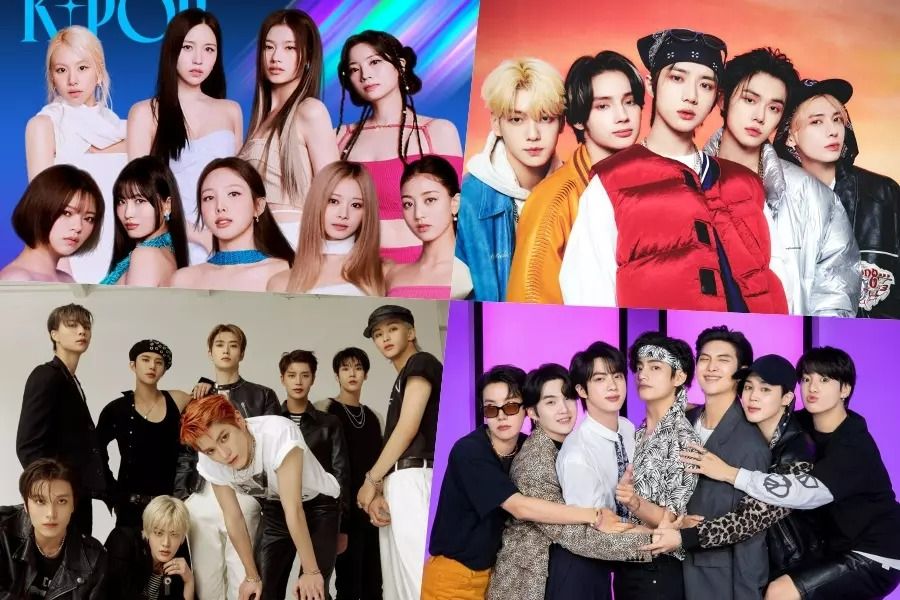 TWICE, TXT, NCT 127, BTS, Stray Kids, NewJeans et BLACKPINK se classent au premier rang du palmarès des albums mondiaux de Billboard