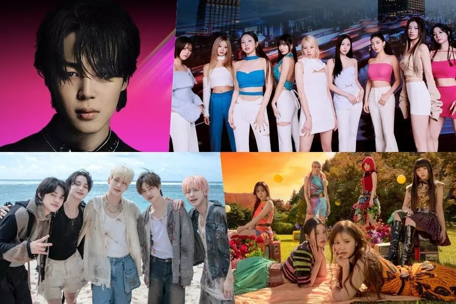 Jimin, TWICE, TXT, NMIXX, Stray Kids, NCT 127 et NewJeans de BTS se classent au premier rang du palmarès des albums mondiaux de Billboard