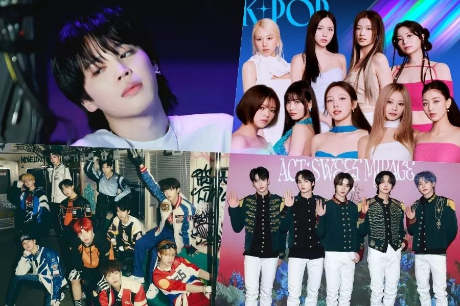 Jimin, TWICE, xikers, TXT, Stray Kids, NCT 127, NMIXX et NewJeans de BTS se classent au premier rang du palmarès des albums mondiaux de Billboard