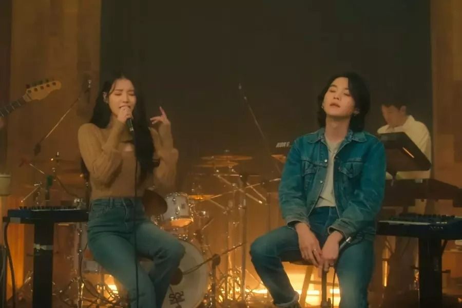 Suga et IU de BTS donnent un aperçu de la nouvelle performance de collaboration 