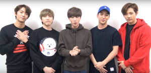 B1A4 envoie un message vidéo à ses fans en Colombie