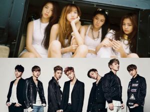 La combinaison des logos Black Pink et iKON fera en sorte que YG vous impressionnera