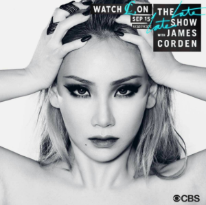 MISE À JOUR: CL de 2NE1 présentera "Lifted" dans "The Late Late Show avec James Corden"