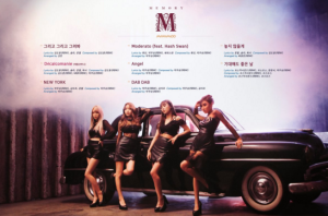 [MàJ] MAMAMOO dévoile la liste des morceaux de son mini album "Memory"