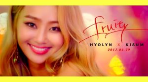 Hyorin est enjoué et joyeux dans la chanson collaborative "Fruity" avec Kisum