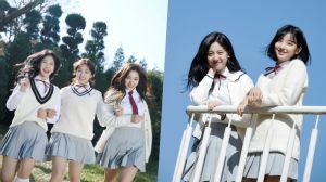 [Mis à jour] Le groupe féminin de "Idol School", fromis_9 partage de belles photos dans des unités avant ses débuts